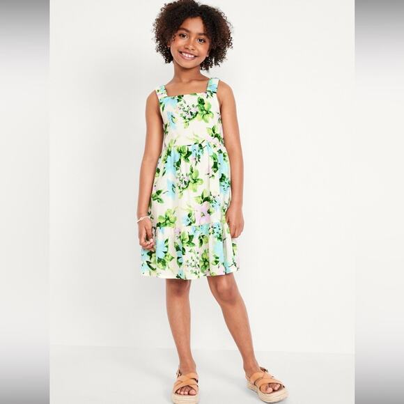 Old Navy Girl Floral Dress Size Medium - Picture 1 of 6